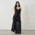 LADYGHOST_Ethereal_Black_Purple_Floral_French_Spaghetti_Strap_Women&