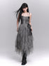 LADYGHOST Ethereal Cinched Waist Spaghetti Strap Women&