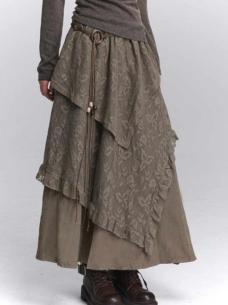 LADYGHOST Ethereal Coffee Brown Cool Artistic Women&