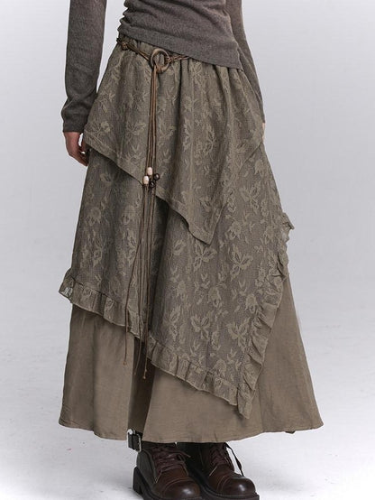 LADYGHOST Ethereal Coffee Brown Cool Artistic Women&