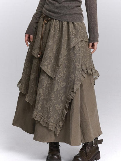 LADYGHOST Ethereal Coffee Brown Cool Artistic Women&