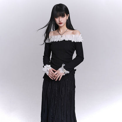LADYGHOST_Ethereal_Exposed_One_Shoulder_Korean_Women&