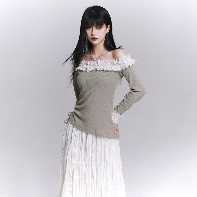 LADYGHOST_Ethereal_Exposed_One_Shoulder_Korean_Women&
