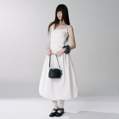 LADYGHOST_Ethereal_French_Cami_Strap_Cinched_Waist_Puff_White_Women&
