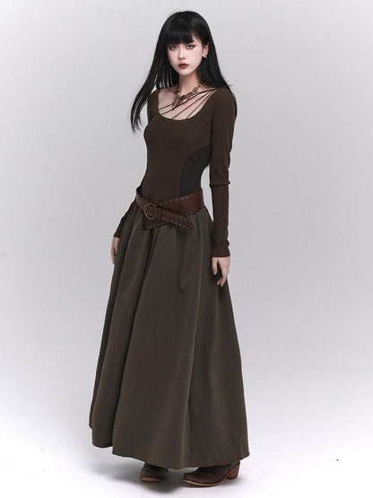 LADYGHOST Ethereal Ghost Cinched Waist Women&
