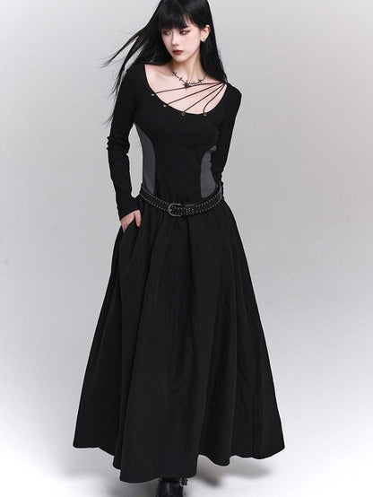 LADYGHOST Ethereal Ghost Cinched Waist Women&