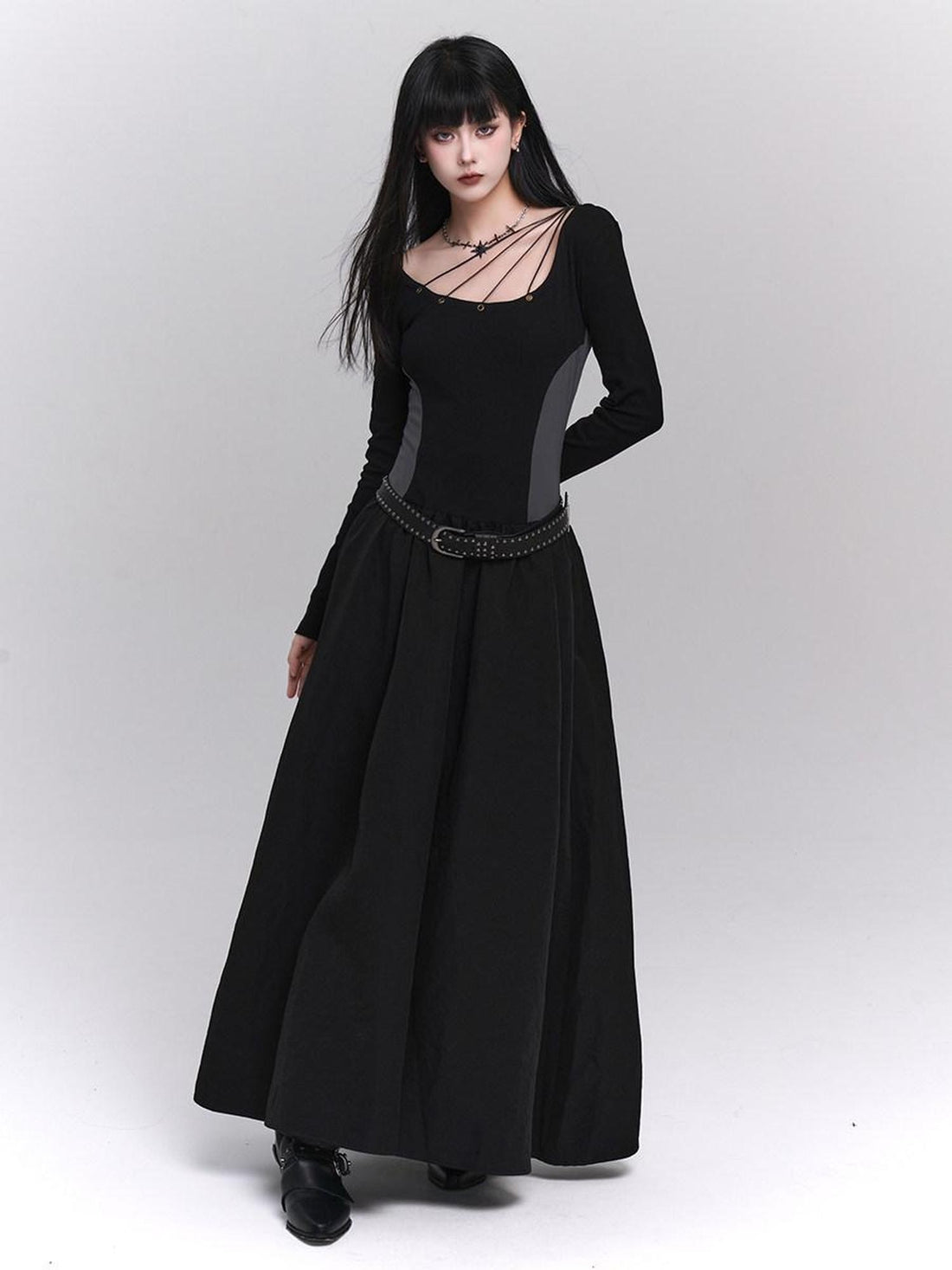 LADYGHOST Ethereal Ghost Cinched Waist Women&