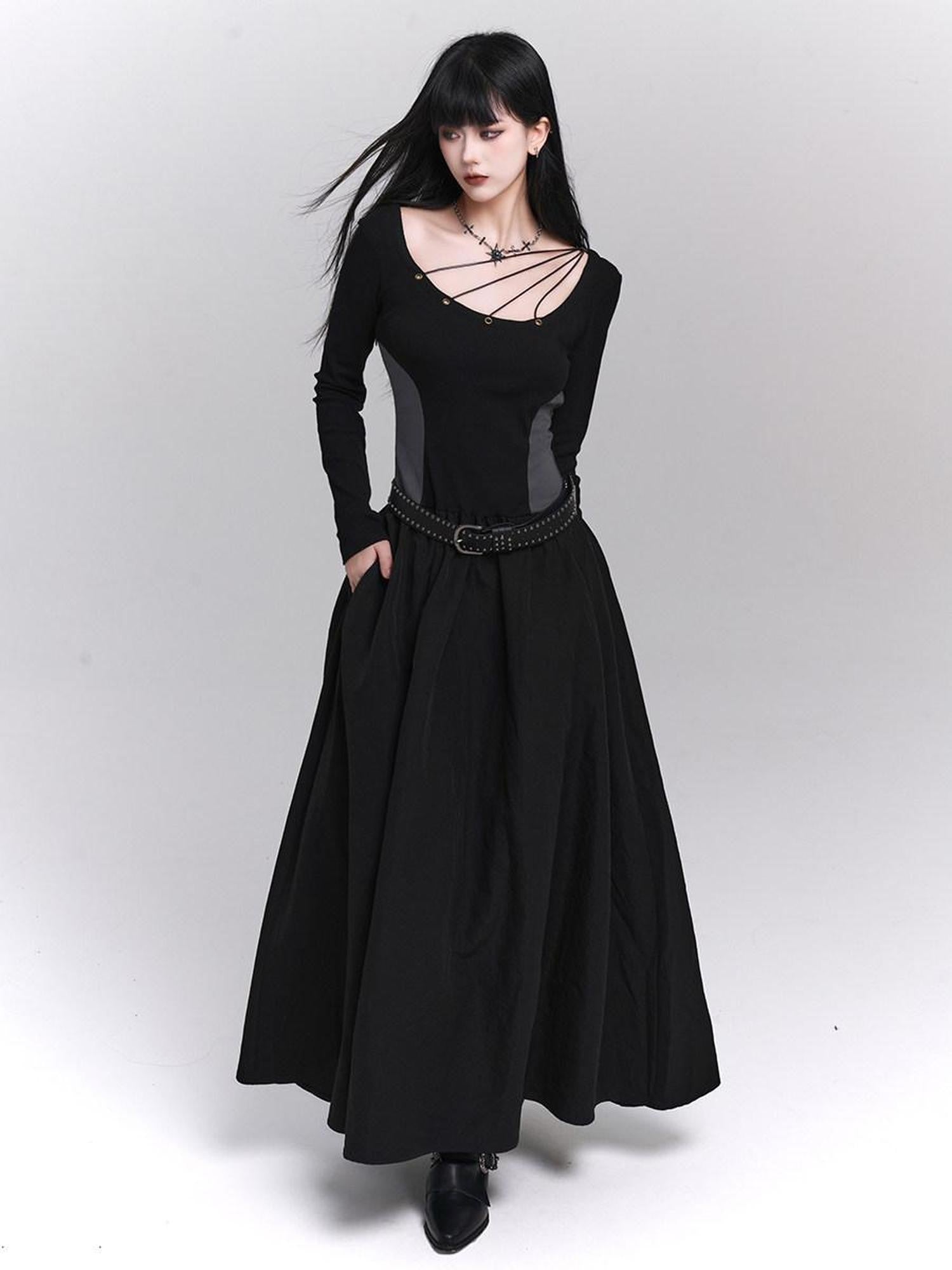 LADYGHOST Ethereal Ghost Cinched Waist Women&