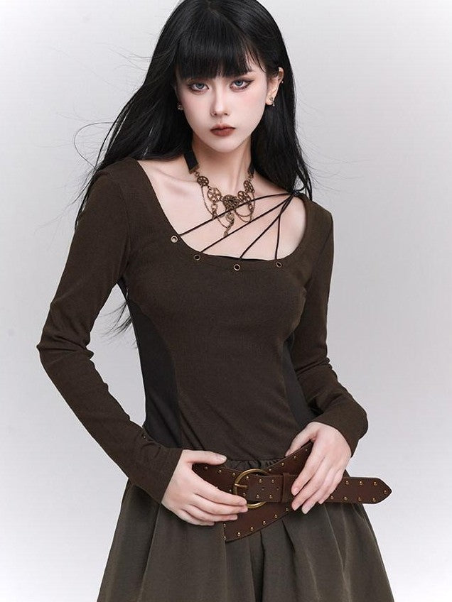 LADYGHOST Ethereal Ghost Cinched Waist Women&