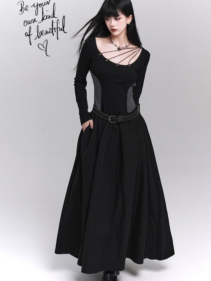 LADYGHOST Ethereal Ghost Cinched Waist Women&
