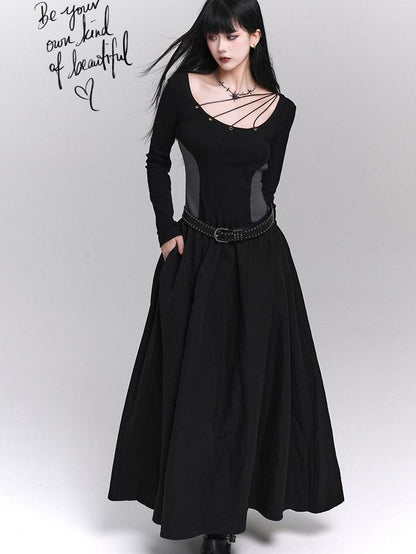 LADYGHOST Ethereal Ghost Cinched Waist Women&