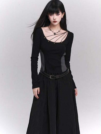 LADYGHOST Ethereal Ghost Cinched Waist Women&