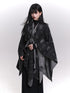 LADYGHOST Ethereal Ghost Girl Cape Style Draped Shoulder Wrap Women&