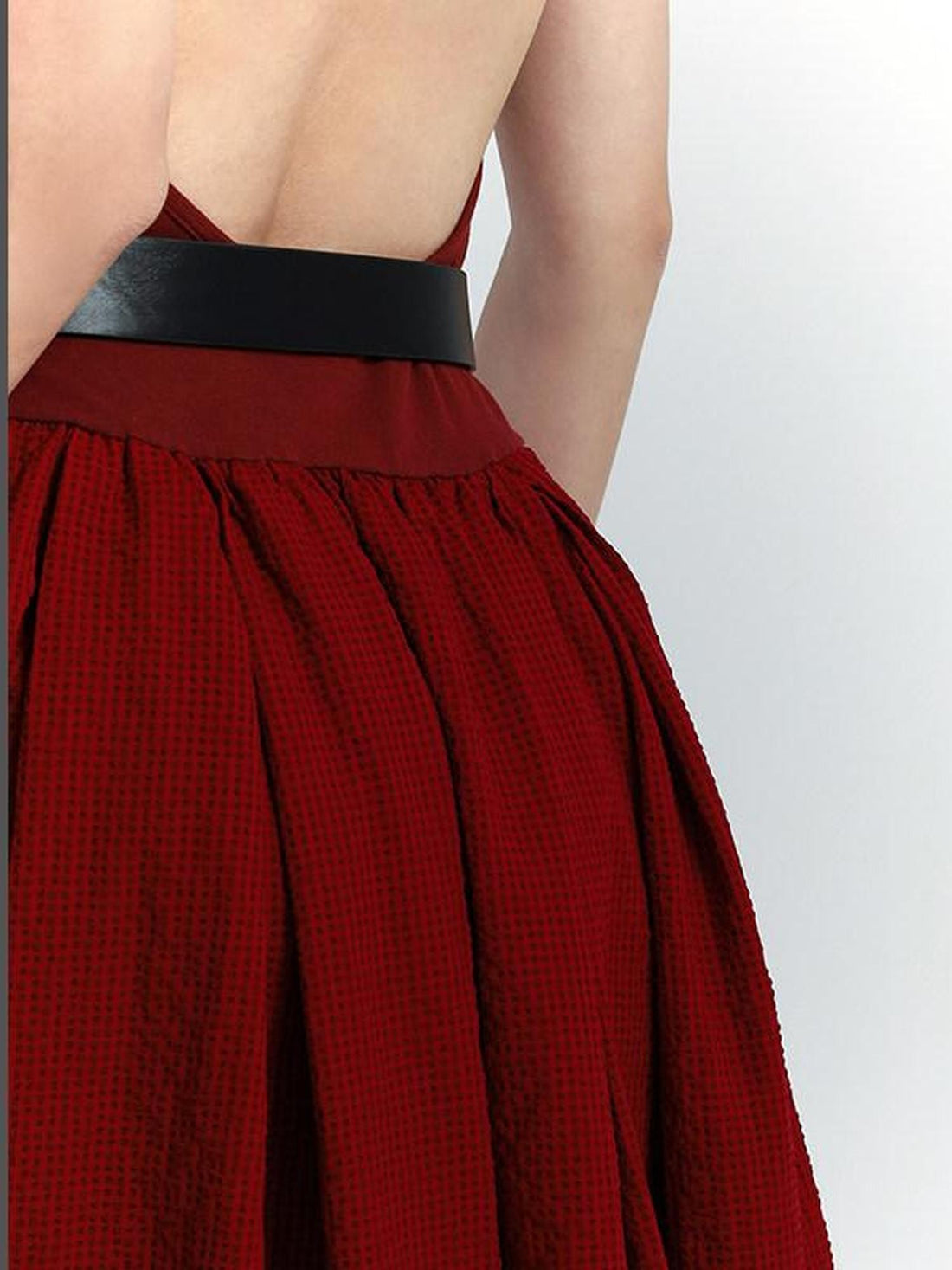LADYGHOST Ethereal Ghost Girl Futuristic Decorative Cinch Waist Women&