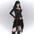 LADYGHOST_Ethereal_Ghostly_Mock_Two_Piece_One_Shoulder_Women&