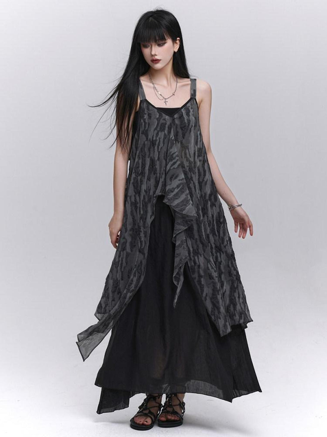 LADYGHOST Ethereal Ghostly Relaxed Fit Camisole Women&