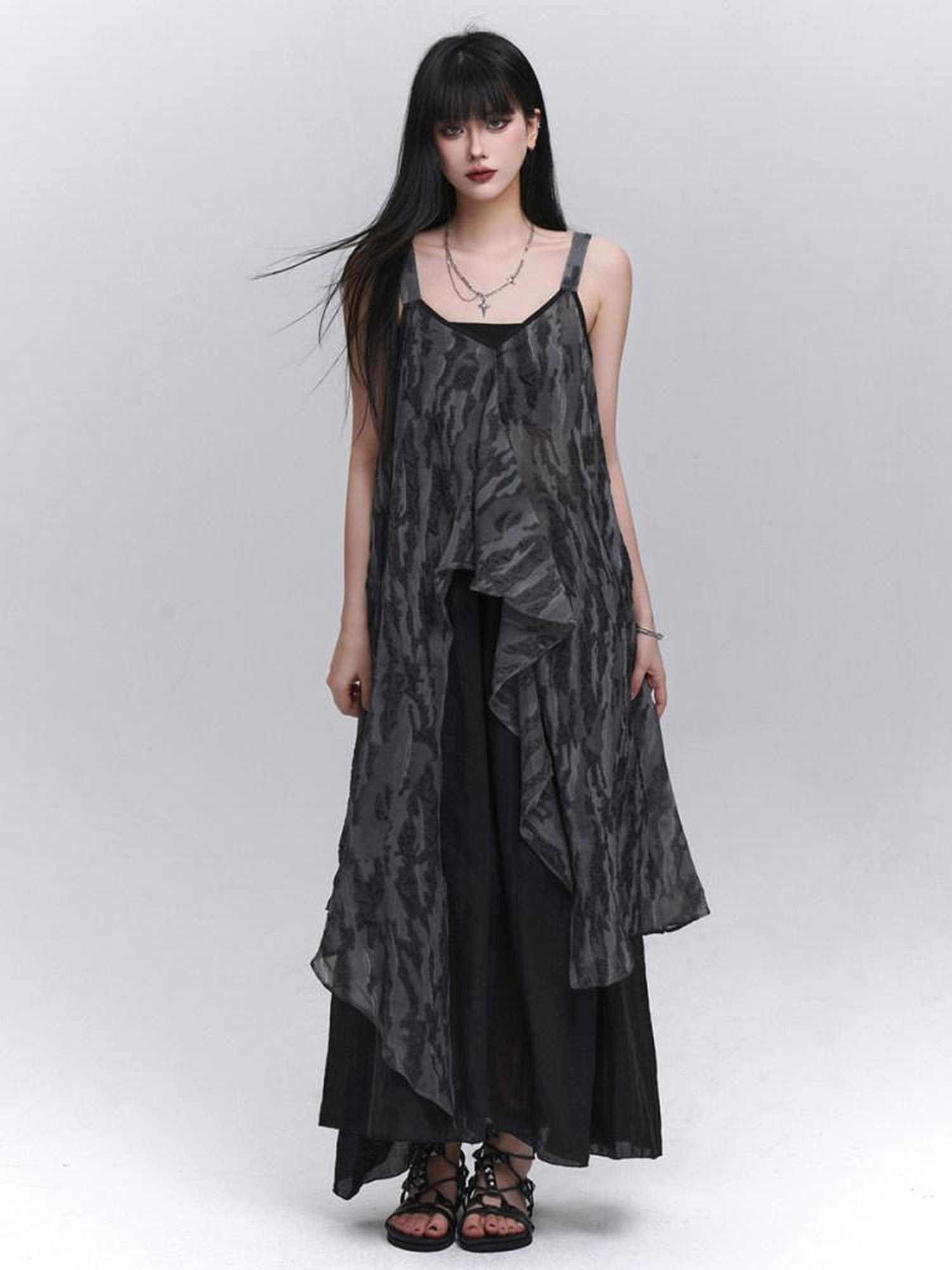 LADYGHOST Ethereal Ghostly Relaxed Fit Camisole Women&