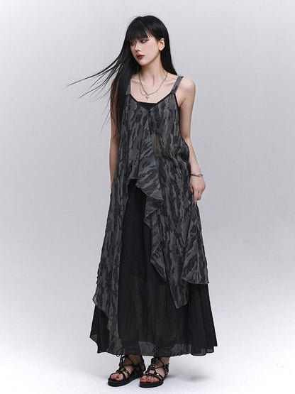 LADYGHOST Ethereal Ghostly Relaxed Fit Camisole Women&