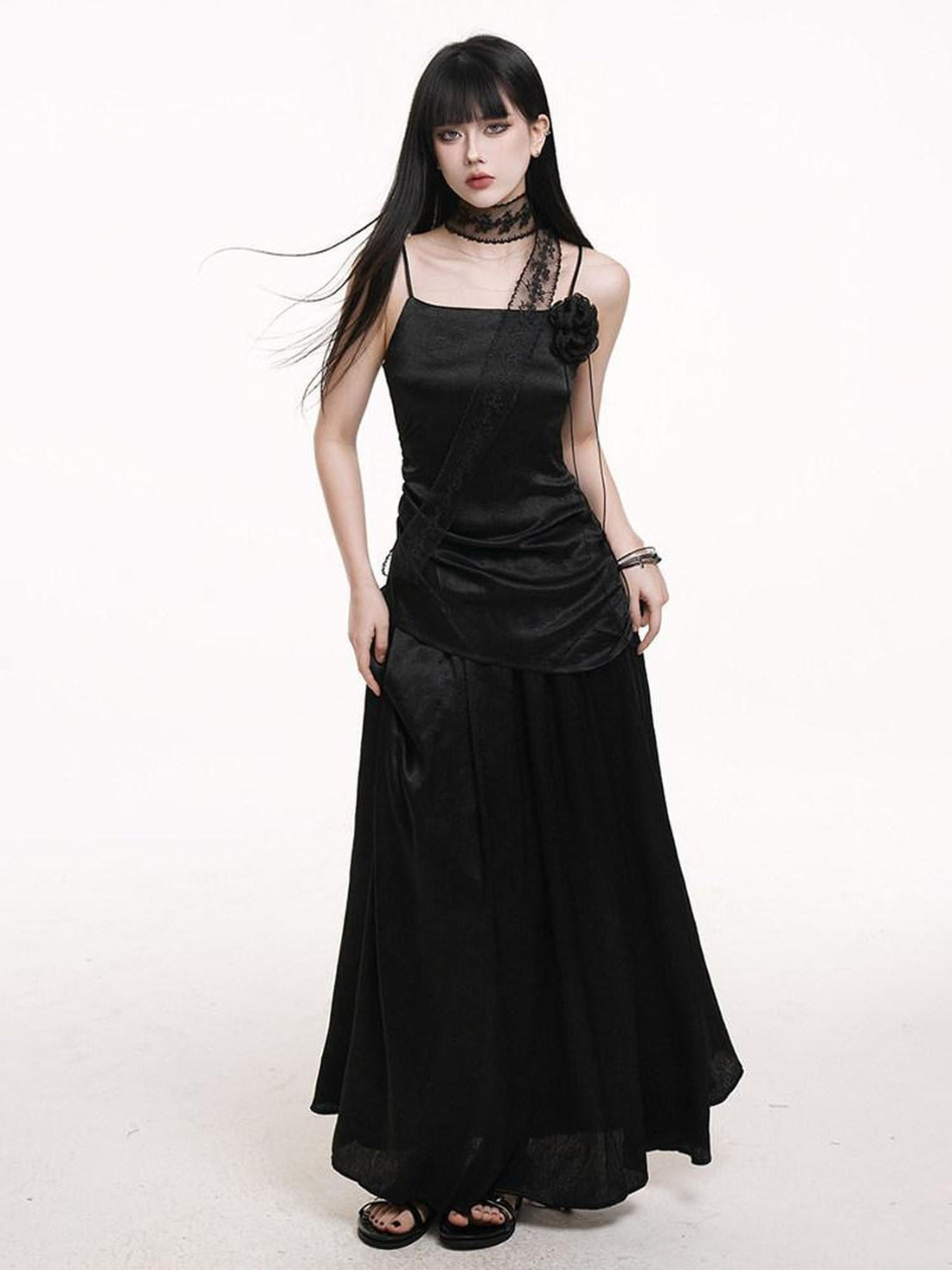 LADYGHOST Ethereal Ghostly Unique Korean Relaxed Fit Women&