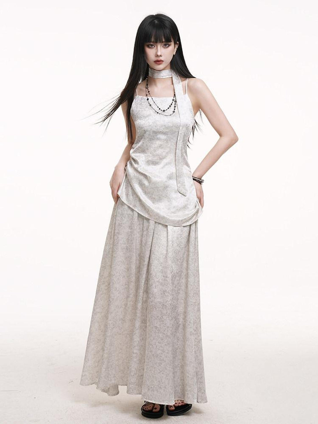 LADYGHOST Ethereal Ghostly Unique Korean Relaxed Fit Women&