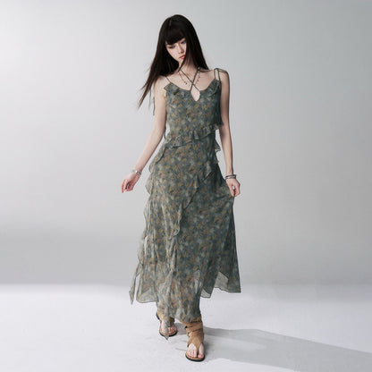 LADYGHOST_Ethereal_Green_Vintage_French_Floral_Spaghetti_Strap_Women&