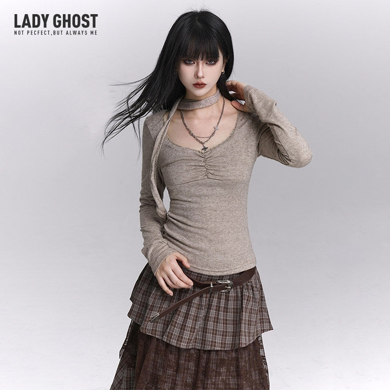 LADYGHOST_Ethereal_Korean_Chic_Slim_Fit_Women&