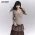 LADYGHOST_Ethereal_Korean_Chic_Slim_Fit_Women&