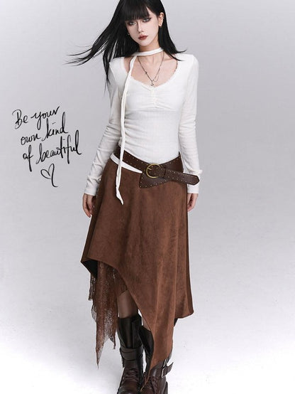 LADYGHOST Ethereal Korean Chic Slim Fit Women&