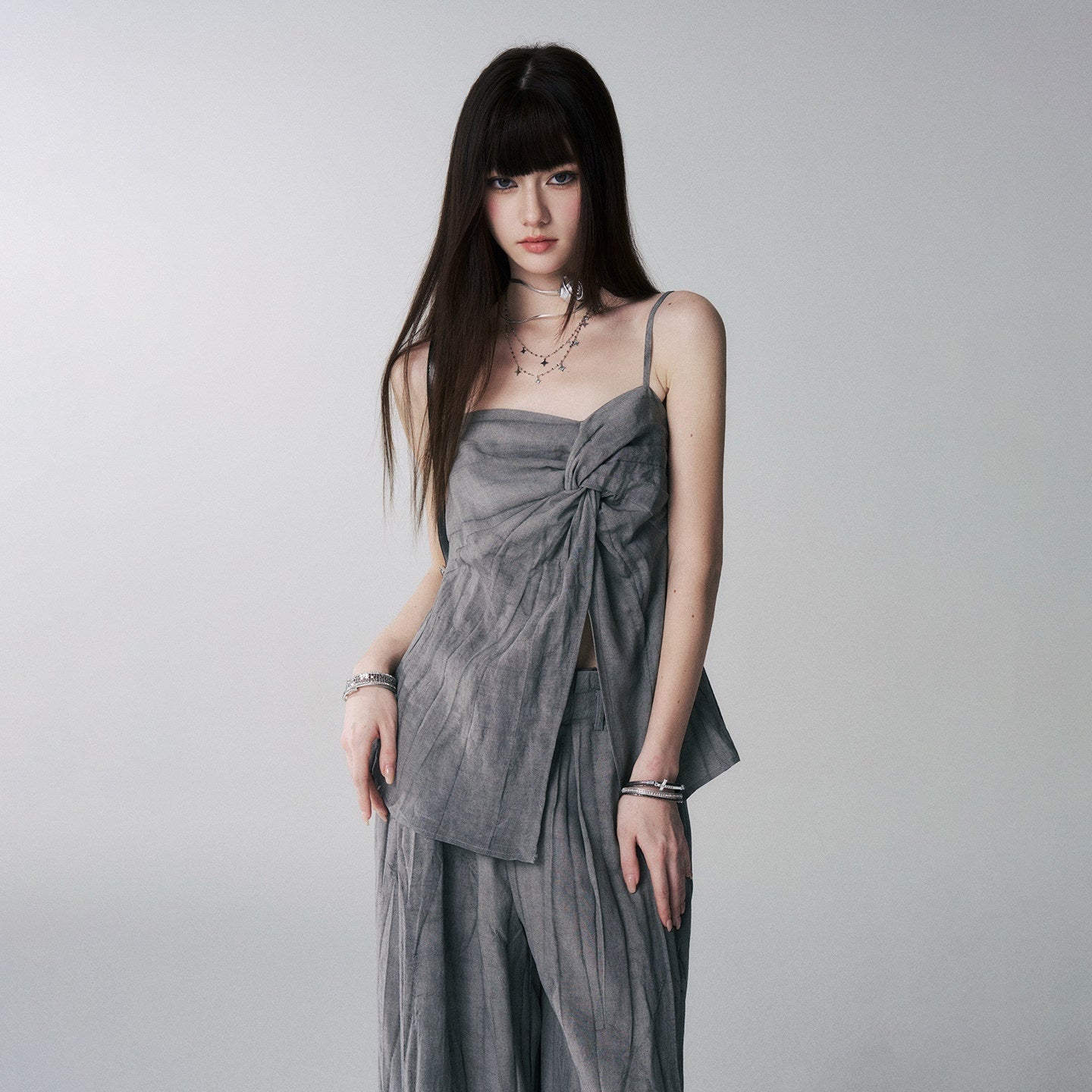 LADYGHOST_Ethereal_Korean_Gray_Unique_Design_Women&