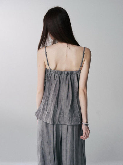 LADYGHOST Ethereal Korean Gray Unique Design Women&