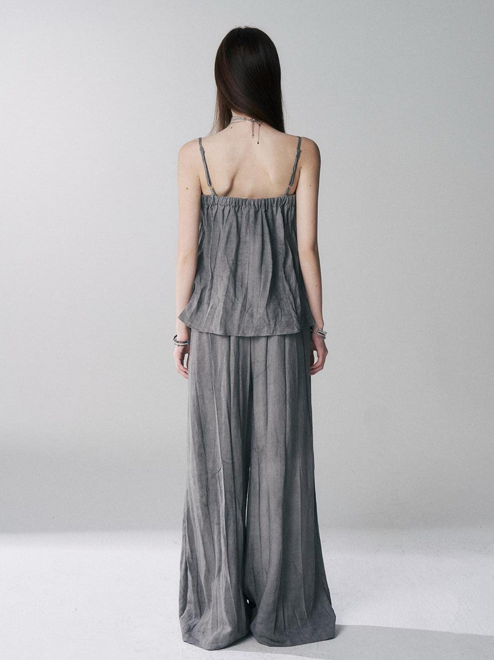 LADYGHOST Ethereal Korean Gray Unique Design Women&