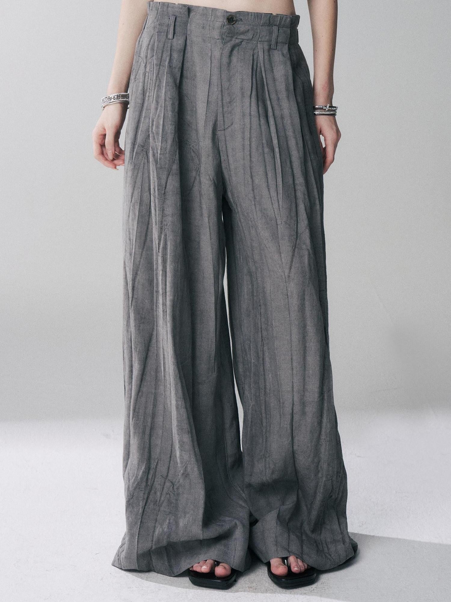 LADYGHOST Ethereal Korean Gray Unique Design Women&