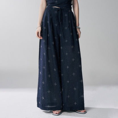LADYGHOST_Ethereal_Navy_Rhinestone_Wide_Leg_Women&