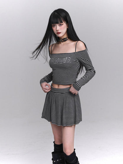 LADYGHOST Ethereal Off Shoulder Designed Figure Flattering Women&