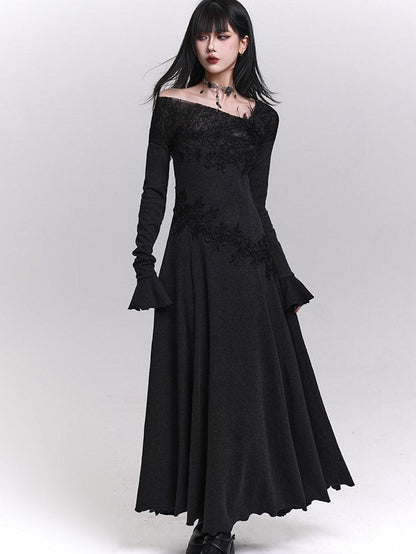 LADYGHOST Ethereal Off Shoulder Evening Women&