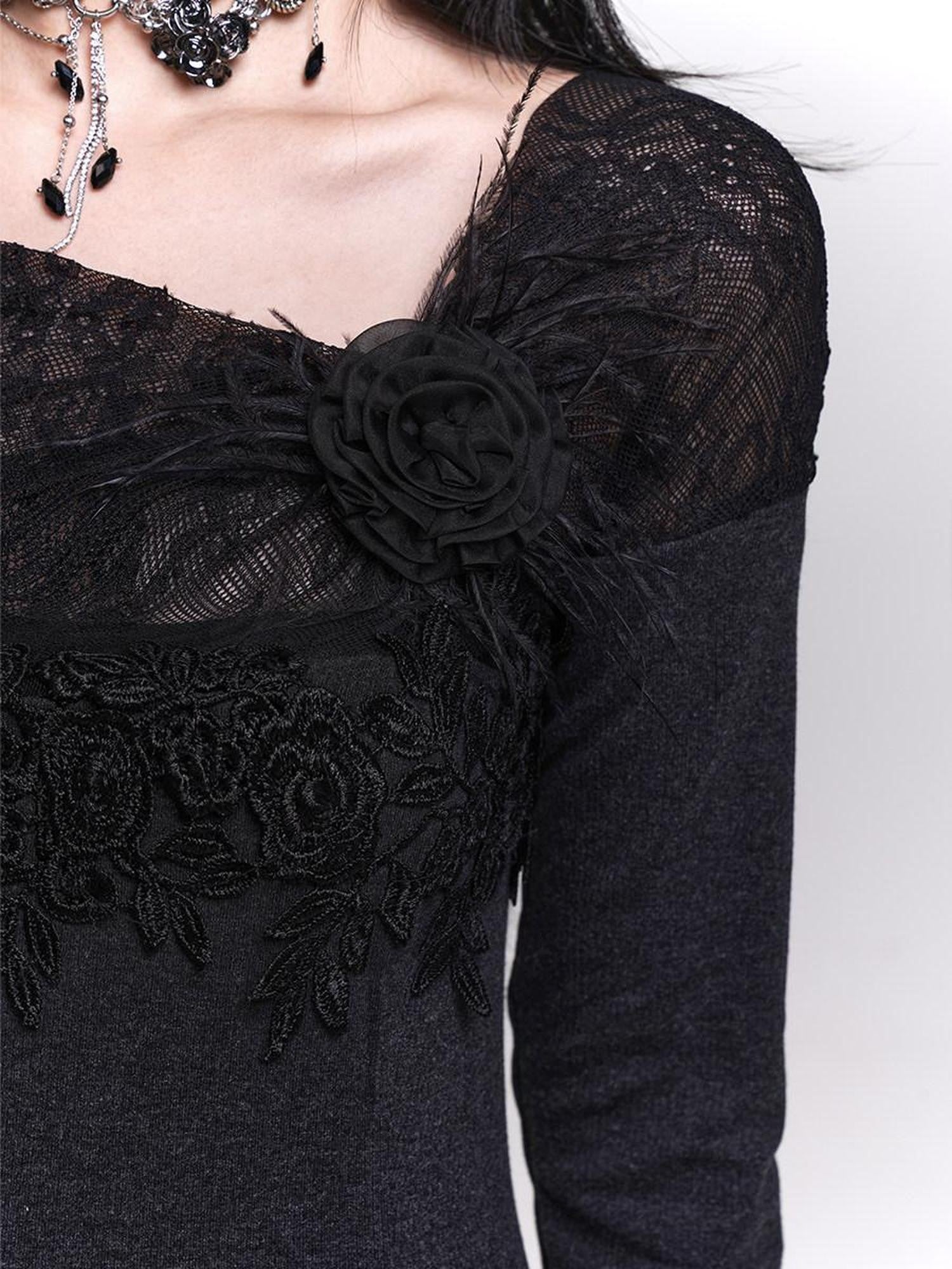 LADYGHOST Ethereal Off Shoulder Evening Women&
