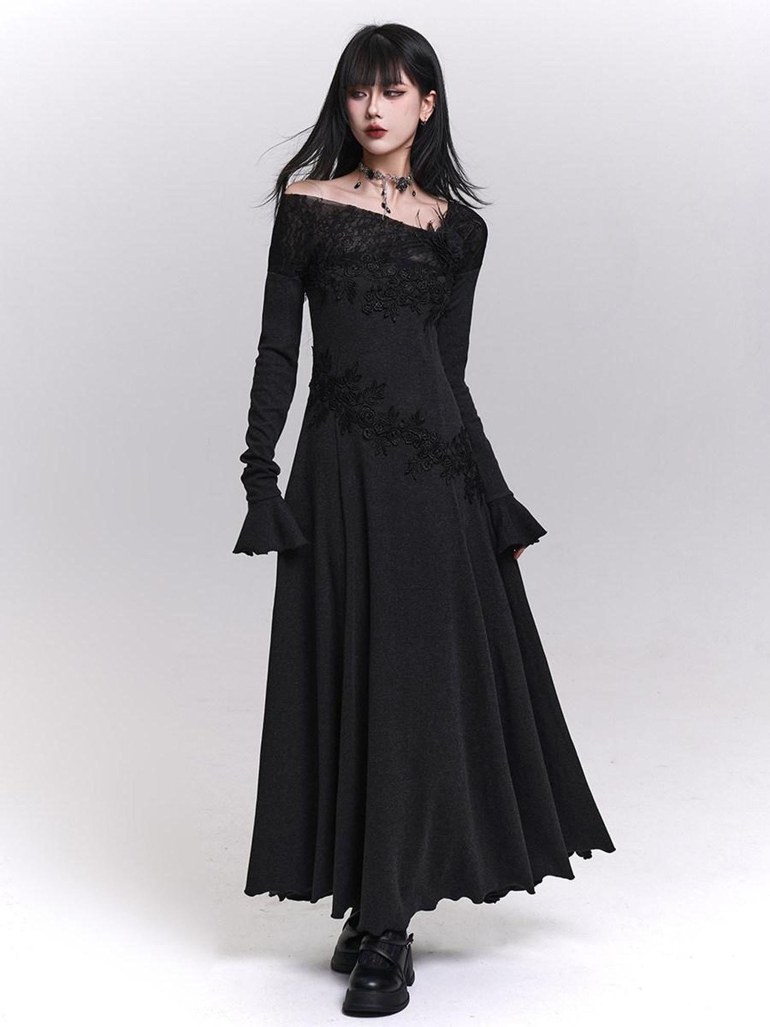 LADYGHOST Ethereal Off Shoulder Evening Women&