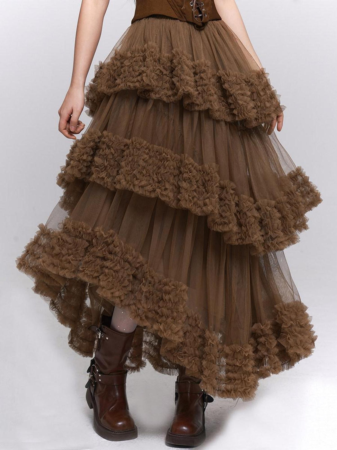 LADYGHOST Ethereal Puff Cake Princess Women&