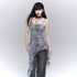 LADYGHOST_Ethereal_Ruffled_Asymmetrical_Spaghetti_Strap_Women&