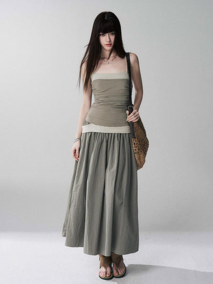 LADYGHOST Ethereal Sensual Strappy Bandeau Cinched Waist Women&