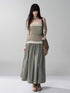 LADYGHOST Ethereal Sensual Strappy Bandeau Cinched Waist Women&