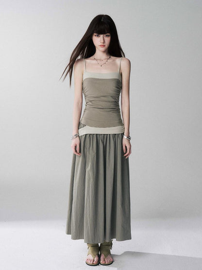 LADYGHOST Ethereal Sensual Strappy Bandeau Cinched Waist Women&