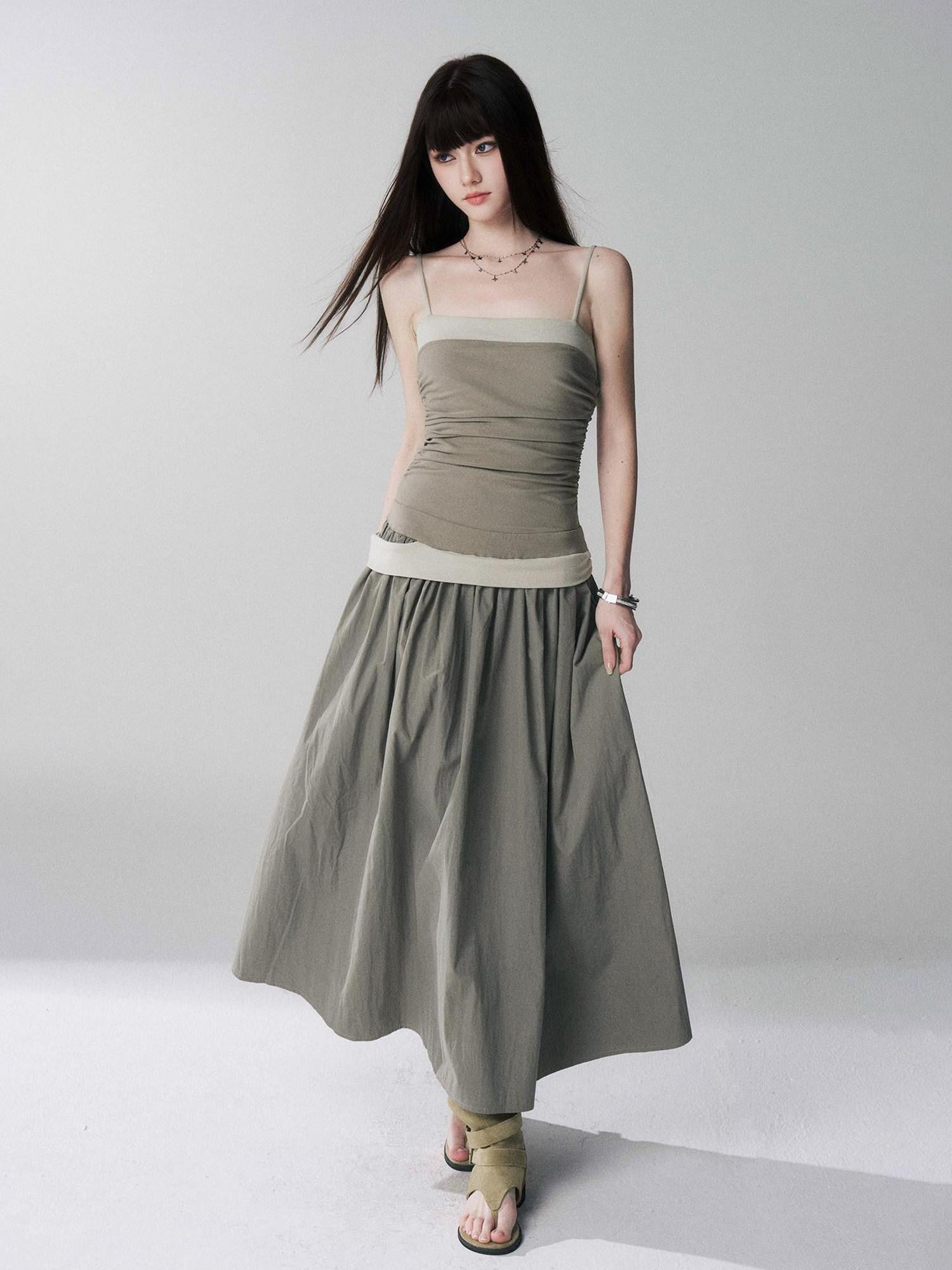 LADYGHOST Ethereal Sensual Strappy Bandeau Cinched Waist Women&