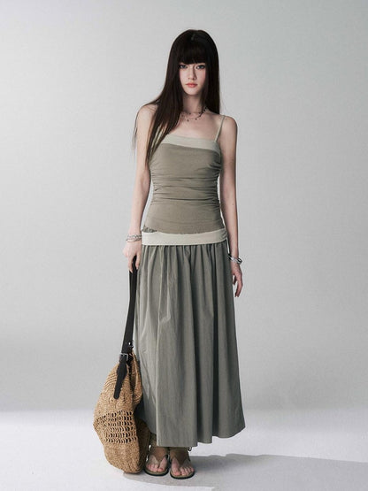 LADYGHOST Ethereal Sensual Strappy Bandeau Cinched Waist Women&