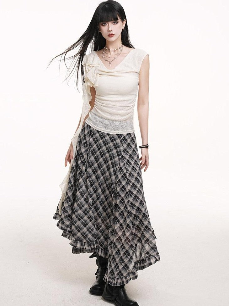 LADYGHOST Ethereal Sheer Mesh Women&