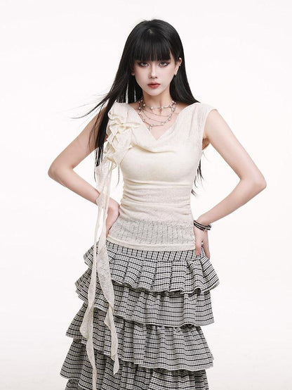LADYGHOST Ethereal Sheer Mesh Women&