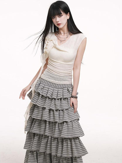 LADYGHOST Ethereal Sheer Mesh Women&