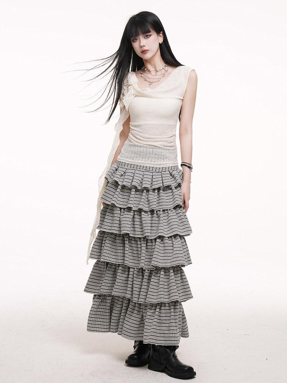 LADYGHOST Ethereal Sheer Mesh Women&