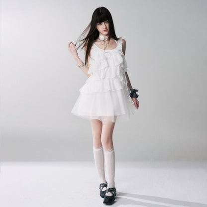 LADYGHOST_Ethereal_Short_Layered_Ruffle_Women&
