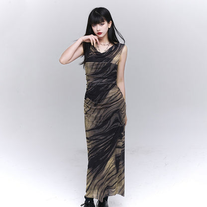 LADYGHOST_Ethereal_Sleeveless_Cinched_Waist_Fitted_Women&